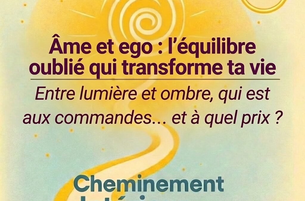 L&rsquo;équilibre oublié entre l&rsquo;âme et l&rsquo;ego Podcast #16 Cheminement intérieur :
